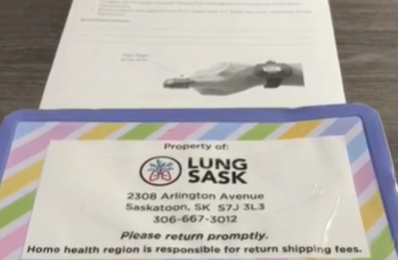 Home Oxygen Testing Demo Videos Lung Saskatchewan